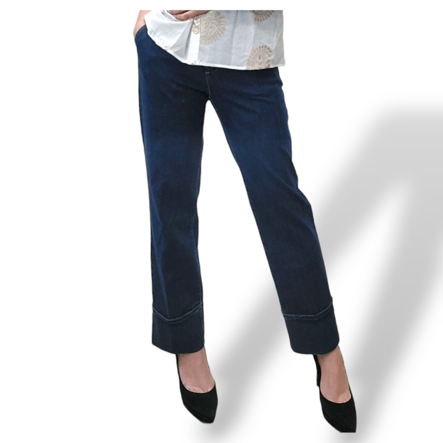 Jeans Kimmy risvolto