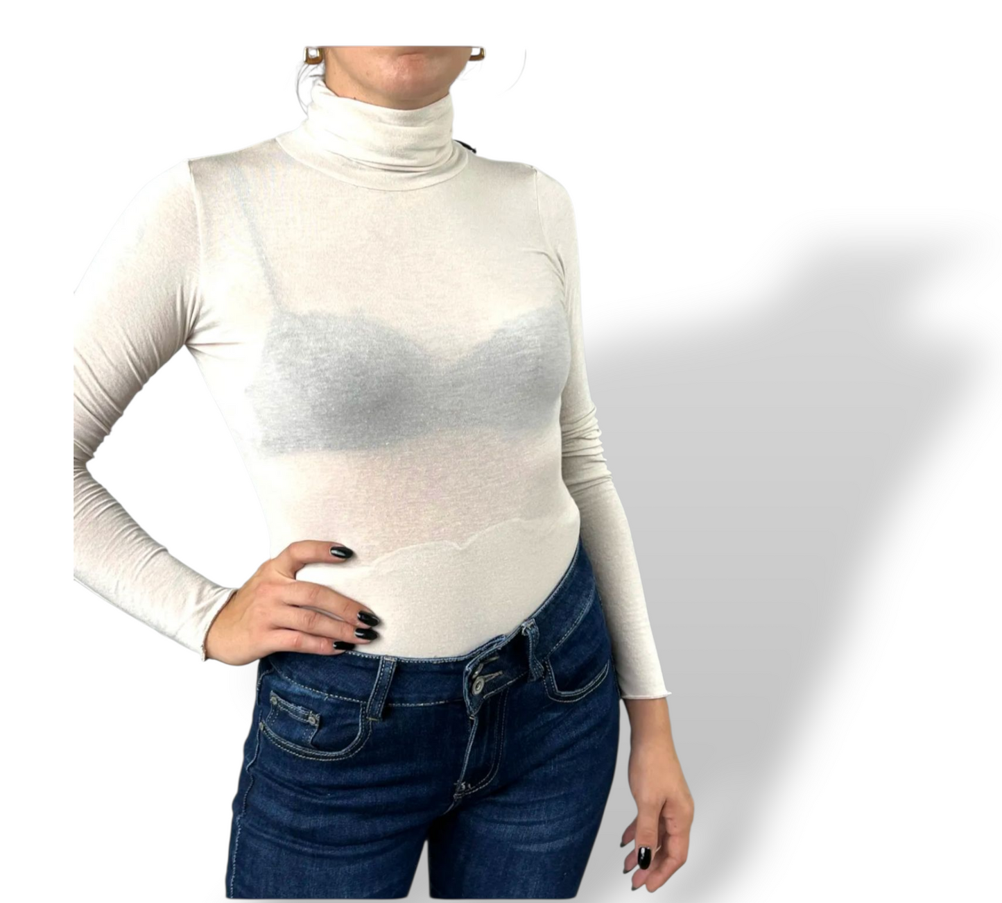 Cachemiretta collo alto