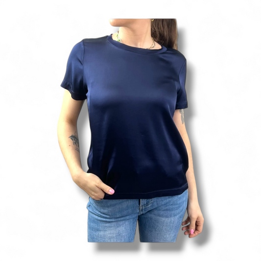 Blusa in Satin di viscosa