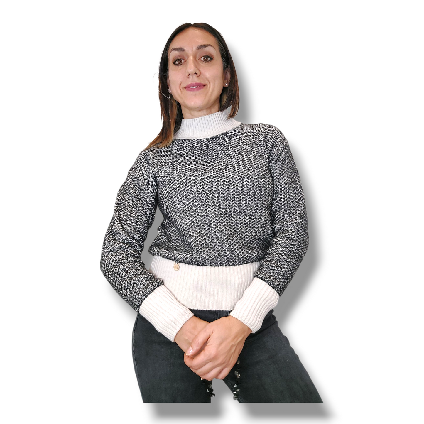 Maglia di lusso misto cachemire