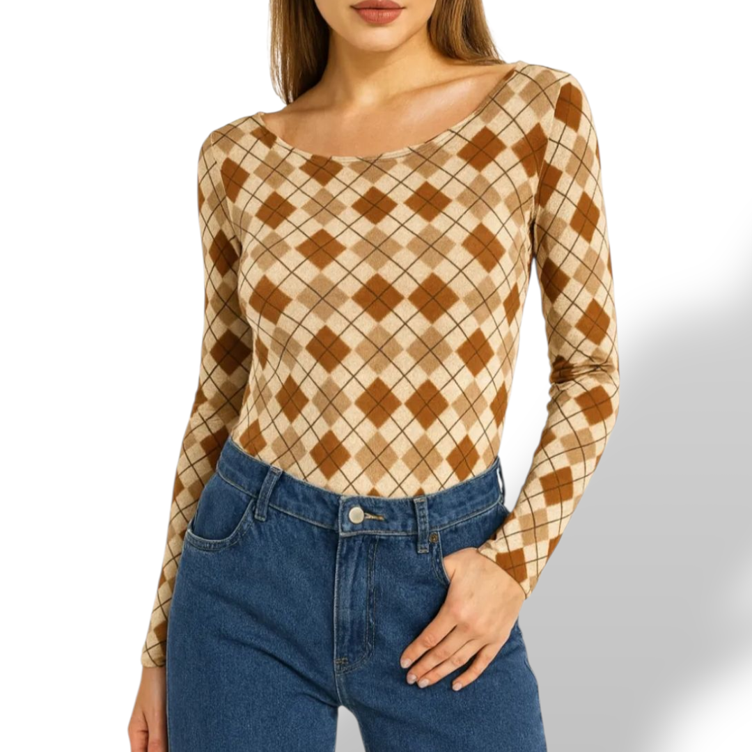 Cachemirette stampa tartan