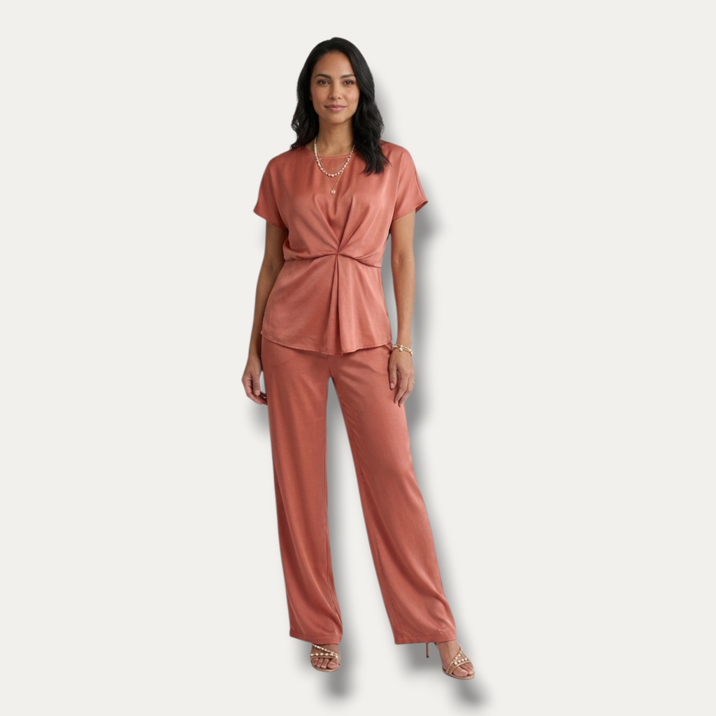 Completo cerimonia satin