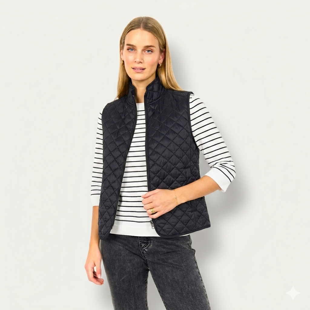 .
Gilet trapuntato leggero Soya – perfetto come sottocappotto