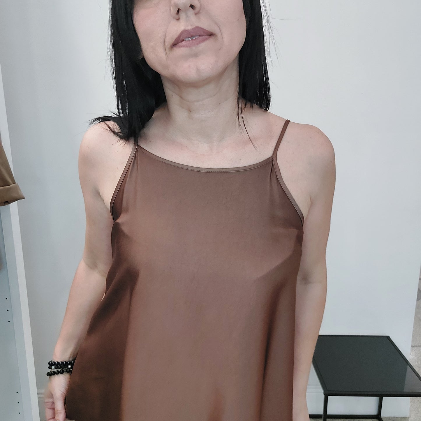 Top satin elegante Kaos