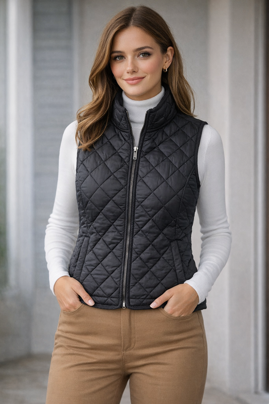 .
Gilet trapuntato leggero Soya – perfetto come sottocappotto