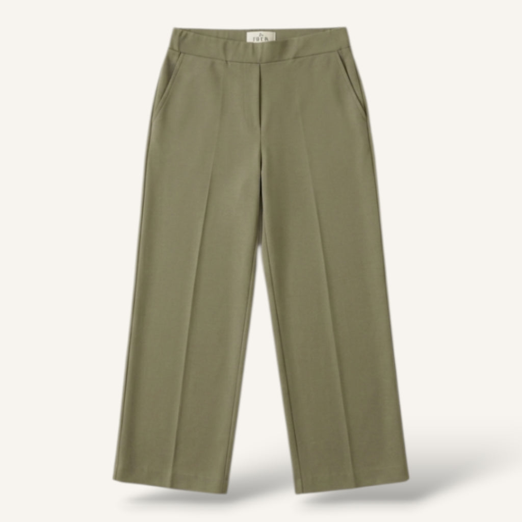 Pantalone palazzo punto stoffa