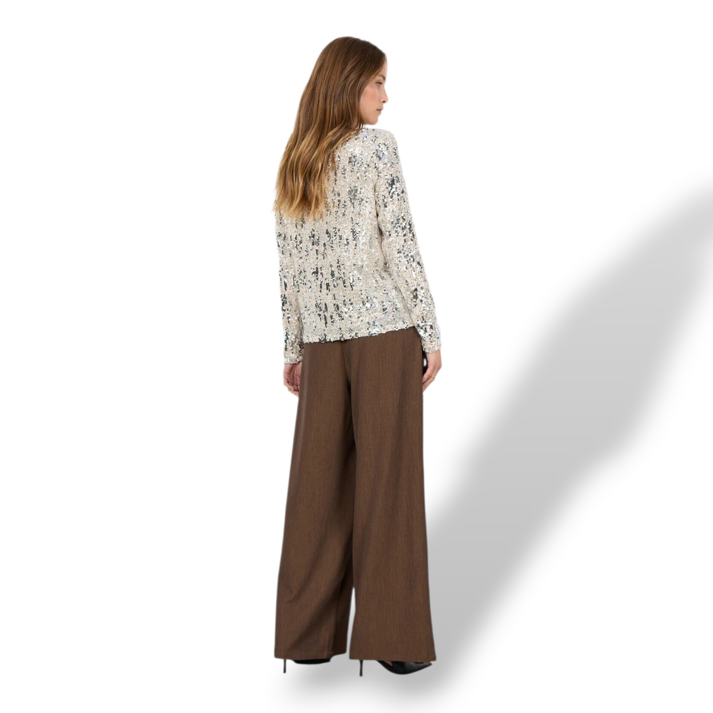 Blusa paillettes Angel