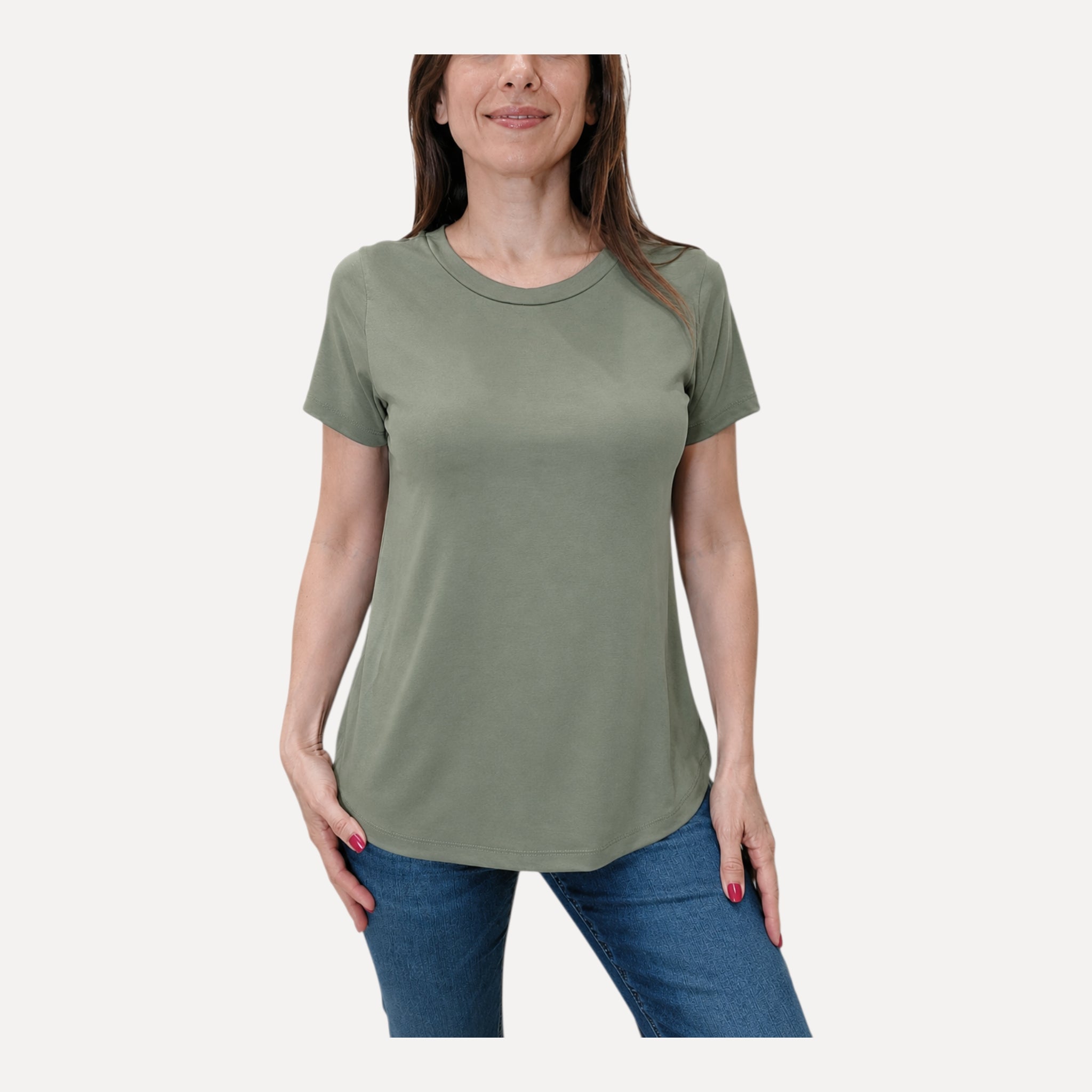 T-shirt in Bambù – Comfort Naturale e Stile Essenziale
