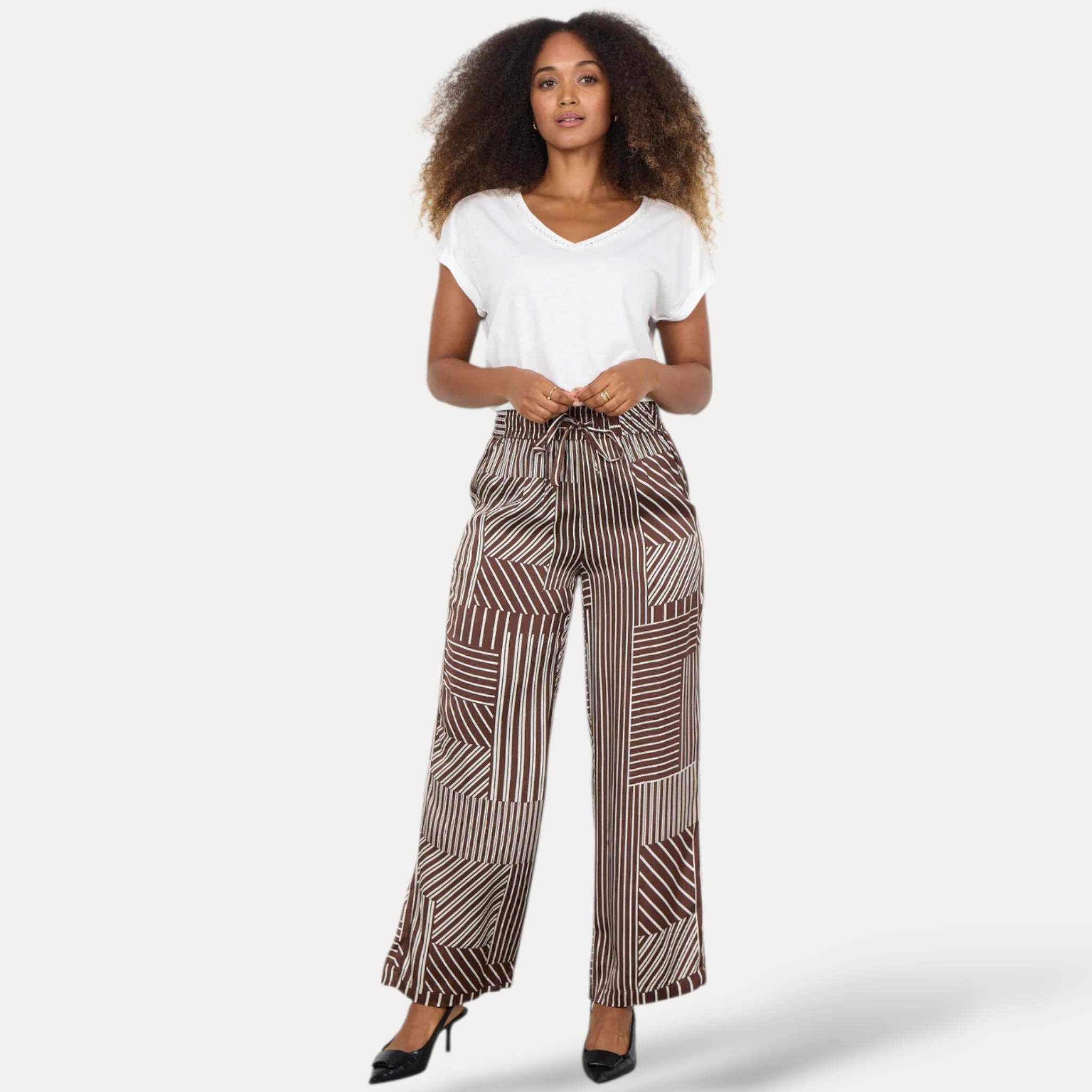 Pantaloni Satin Ecovero
