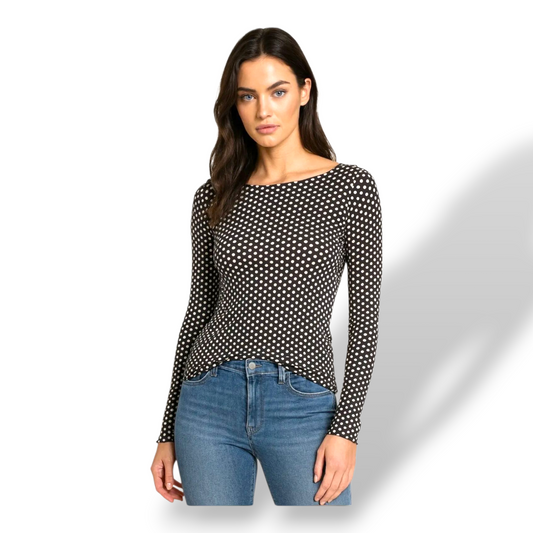 Cachemirette stampa Pois