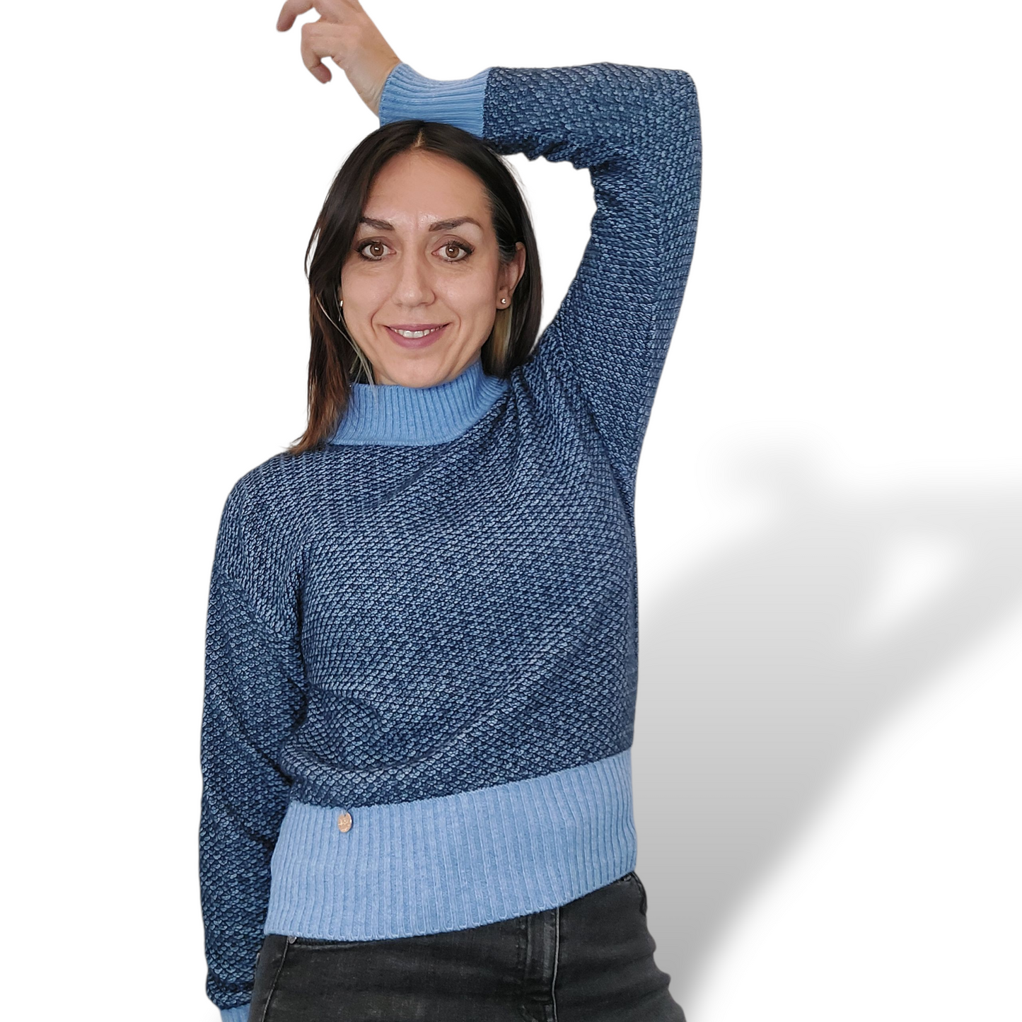 Maglia di lusso misto cachemire