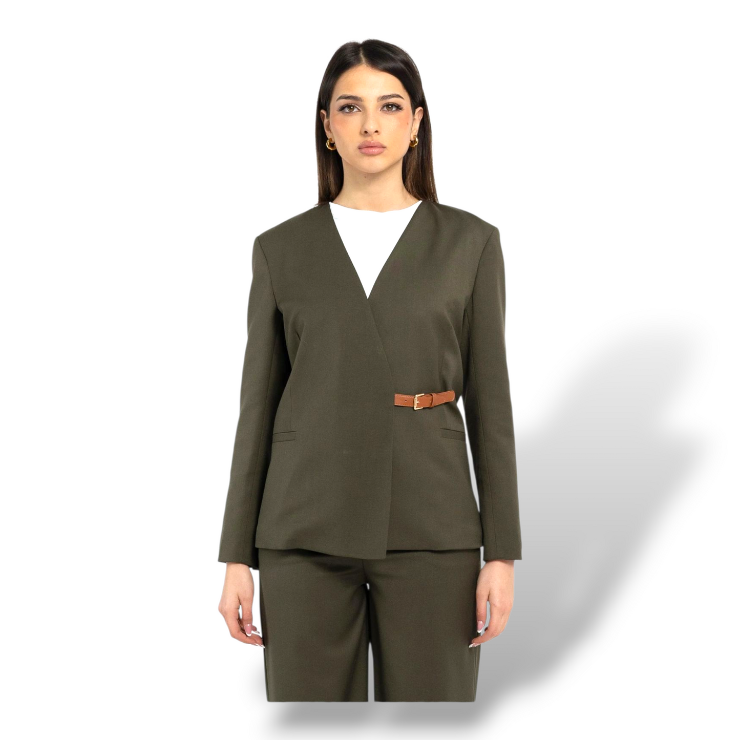 Giacca doppiopetto a portafoglio