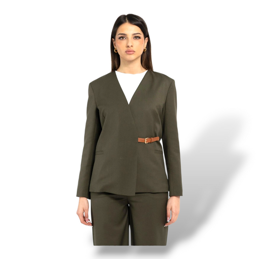 Giacca doppiopetto a portafoglio