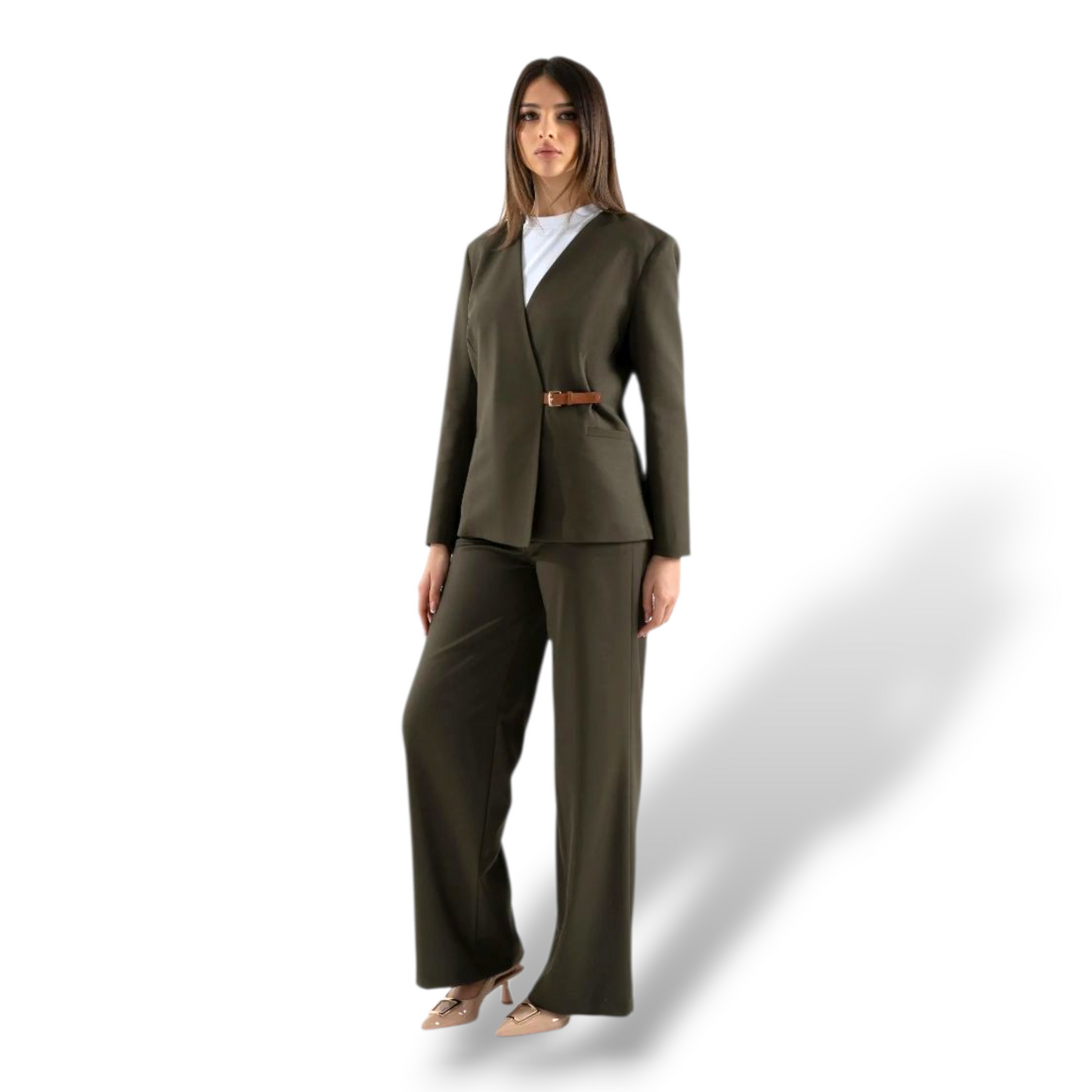 Giacca doppiopetto a portafoglio