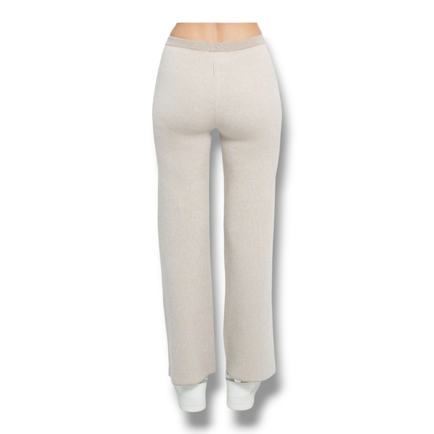 Pantalone maglia a coste