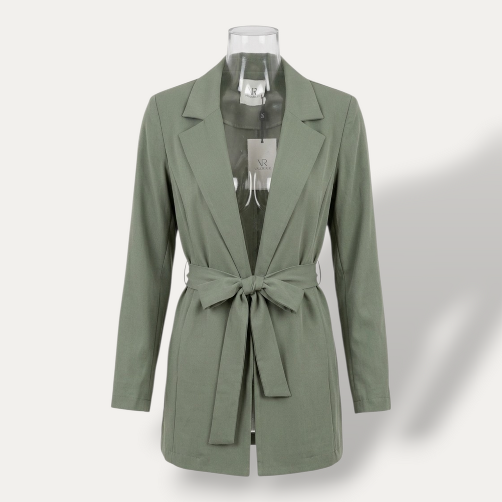 Blazer Estivo Donna in Mix Viscosa – Giacca Leggera con Tasche