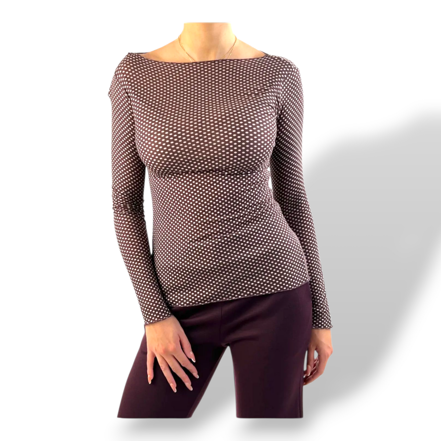 Cachemirette stampa Pois