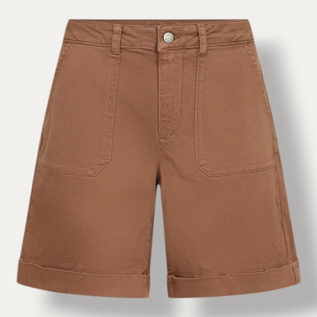 Pantaloncini jeans tabacco Erna
