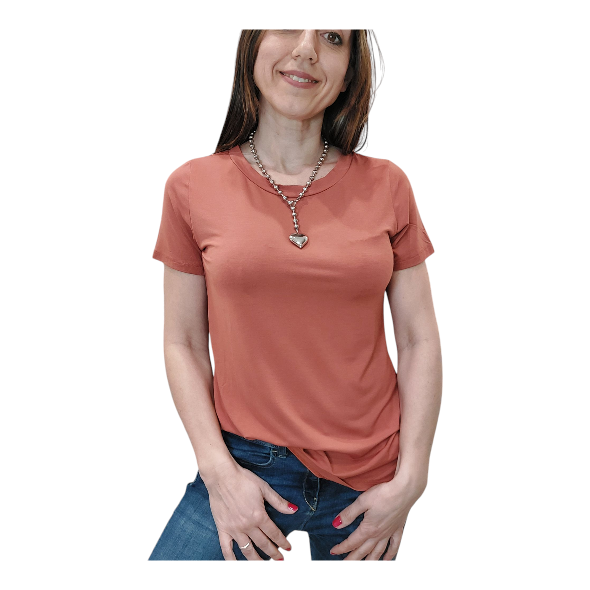 T-shirt in Bambù – Comfort Naturale e Stile Essenziale