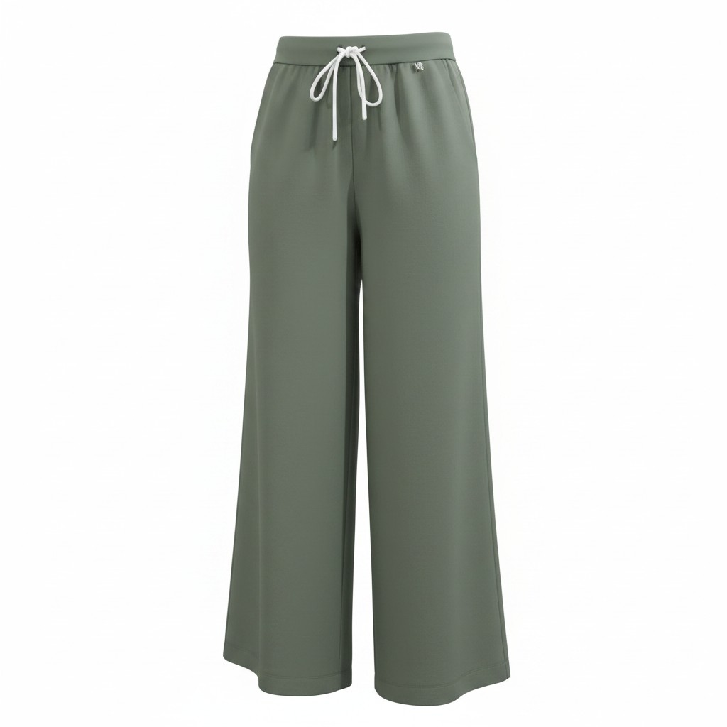 Pantalone Wide Leg Effetto Lino – Chic & Comfort in Viscosa