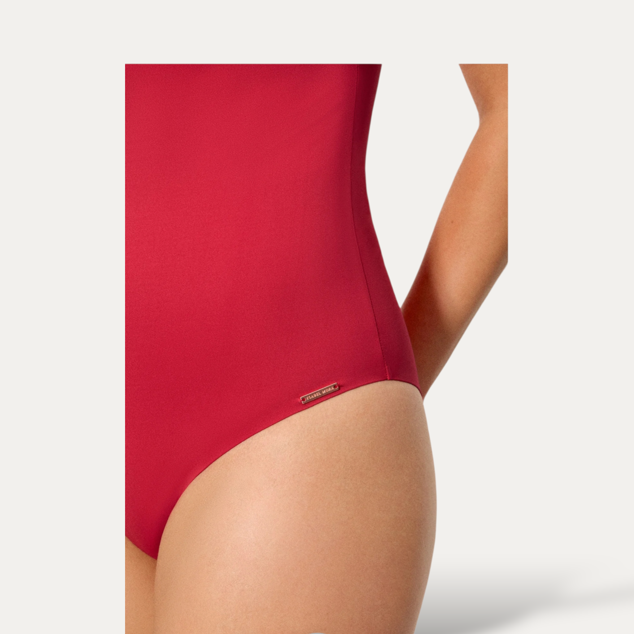 Costume compressivo snellente rosso coppa C