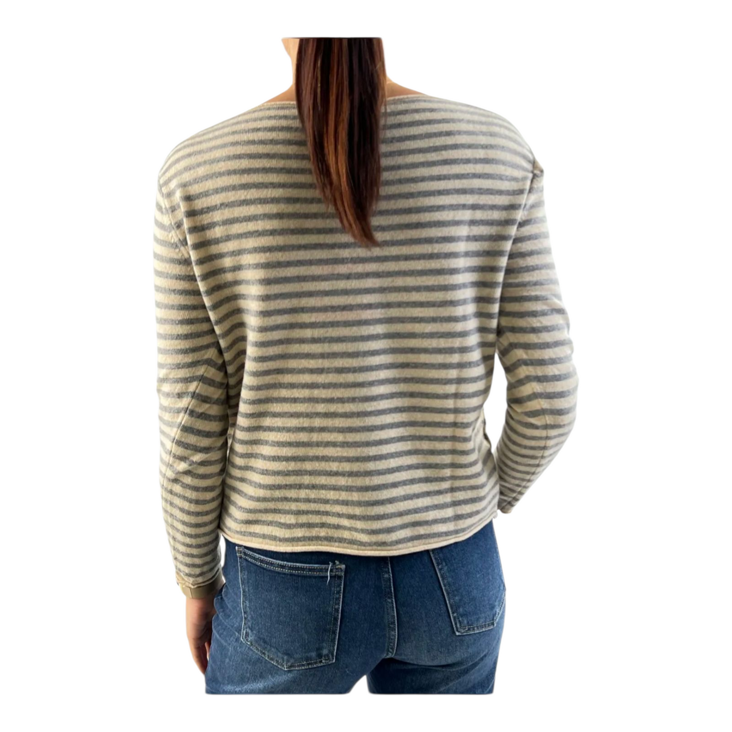 Maglia sottile in misto cachemire