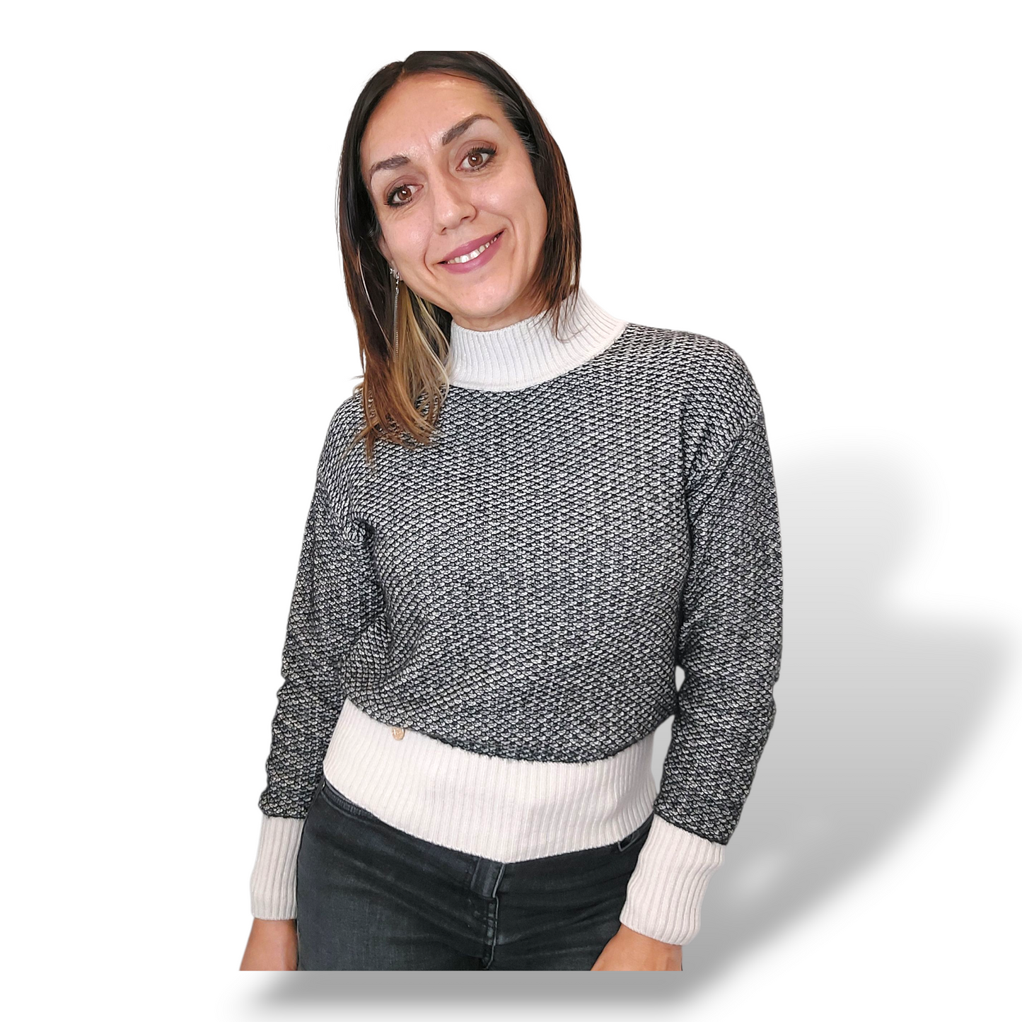 Maglia di lusso misto cachemire