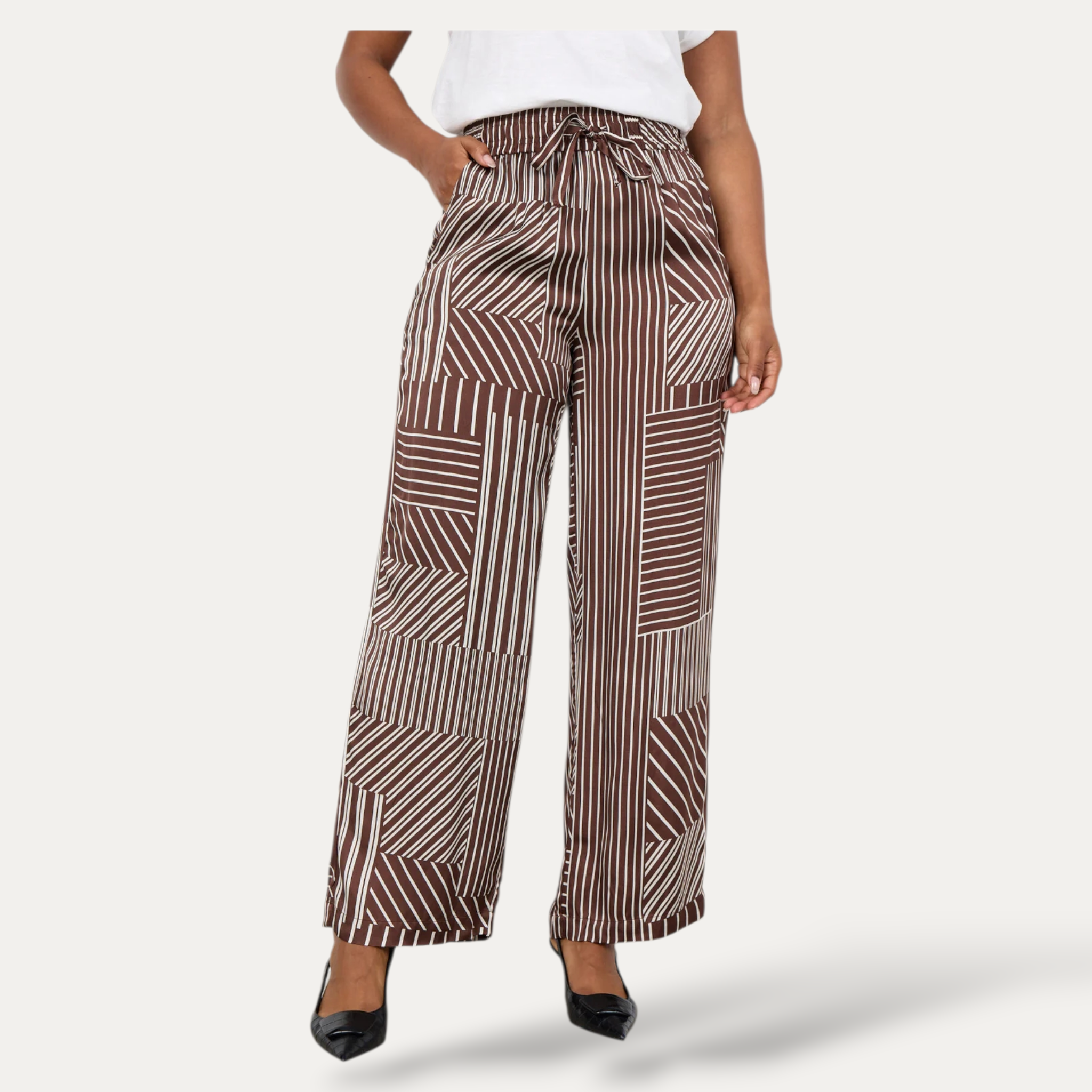 Pantaloni Satin Ecovero