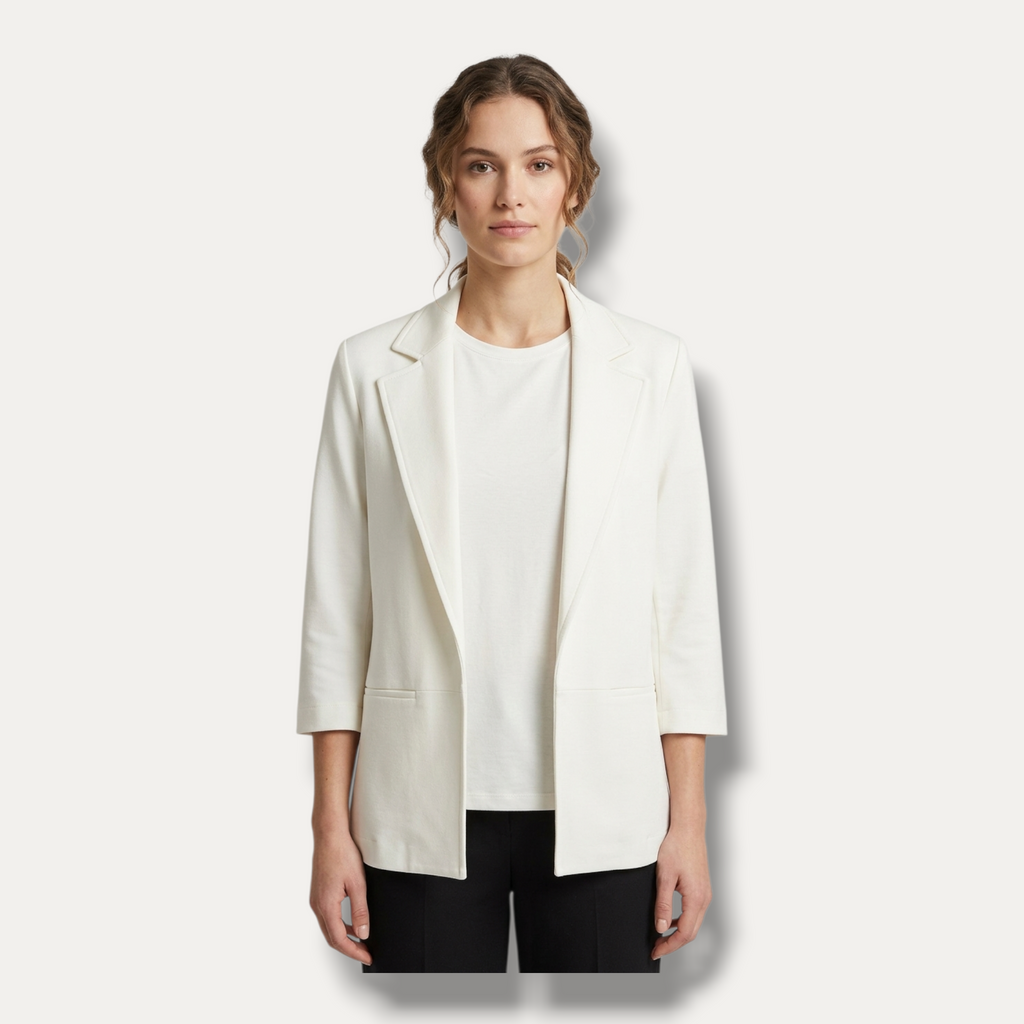 Blazer Leggero in Punto Milano – Eleganza "Easy Care"