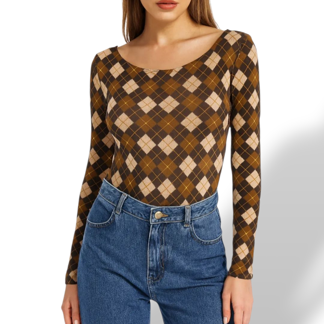 Cachemirette stampa tartan