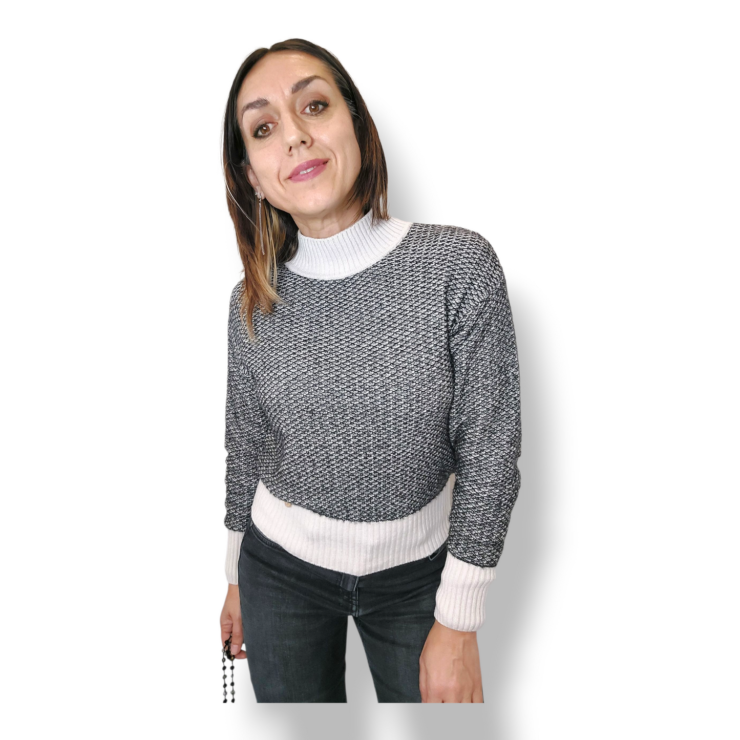 Maglia di lusso misto cachemire