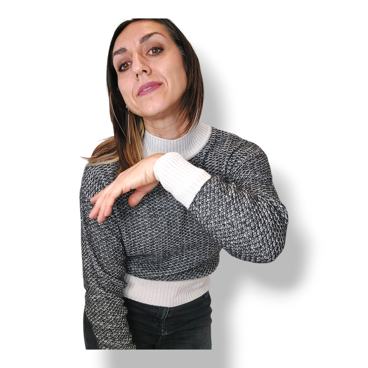 Maglia di lusso misto cachemire