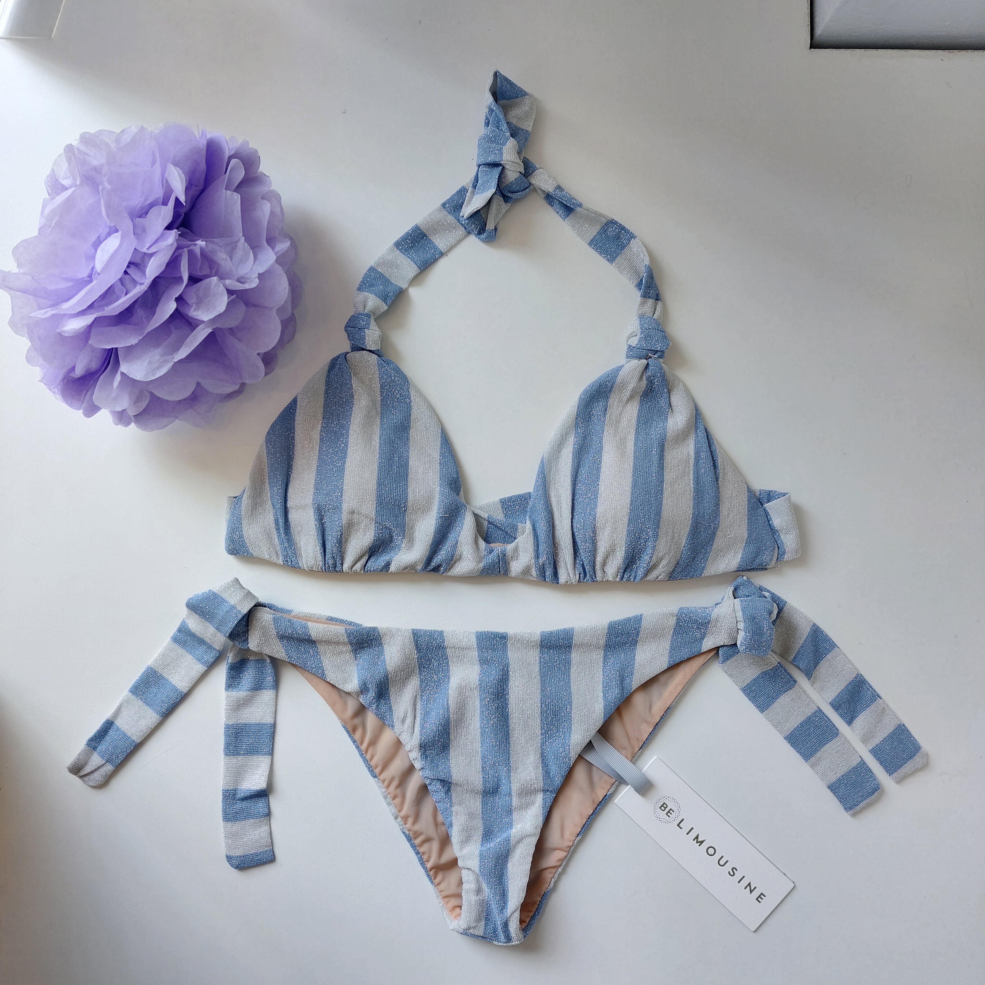 Costume Due Pezzi Lurex